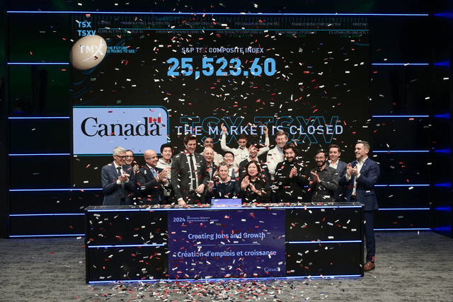 GPTZero team employees closing the TSX