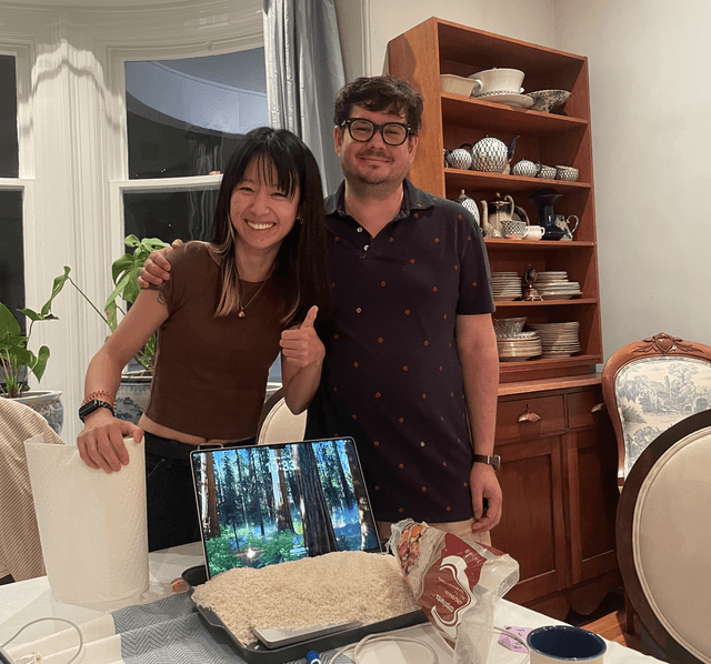 GPTZero team employees at an offsite